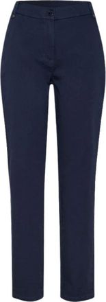 Toni Sue Chino Broek - Dames - Broeken - Blauw - Maat: L Katoen