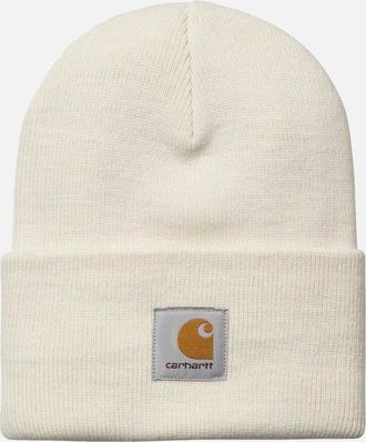 Carhartt Work in Progress Mens Carhartt WIP Acrylic Watch Beanie Hat Natural - Tan - Size: ONE size