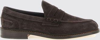 Trickers Mocassino Adam in pelle di vitello scamosciata con traversina