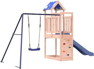 vidaXL Parque Infantil De Exterior Madera Maciza Douglas3156935 Vidaxl