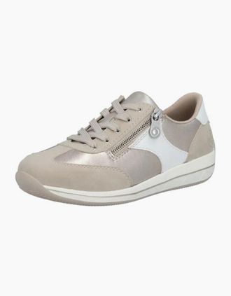 Rieker Womens Rieker N1103-90 in Champagne multi - Cream - Size: 3