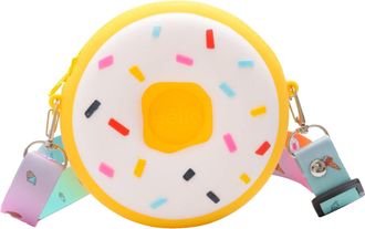 Generic Kids Shoulder Bag Round Print Boys Girls Adjustable Multicolor Crossbody Bag For School Mens Shoulder Bag (YE2, One Size)