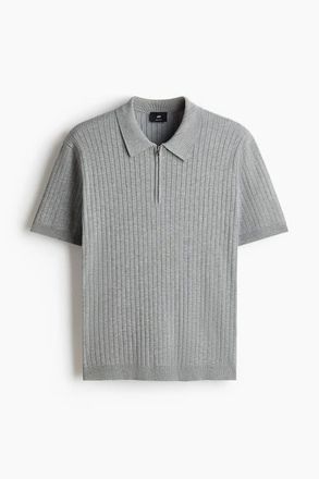 H&M Slim Fit Polo Shirt in Gray at Nordstrom, Size Xx-Large