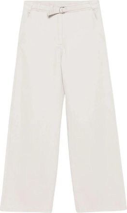 Our Legacy Harbour Trouser - Dames - Wijde Broeken - Beige - M - Katoen - Broeken