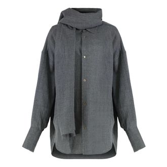 Darkpark Shirts, female, Gray, Size: S Georgia Shirt