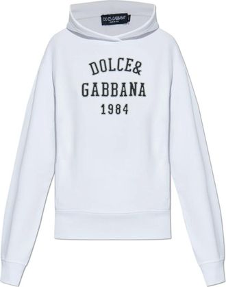 Dolce & Gabbana Mujer, Sudaderas, Blanco, Talla: XS