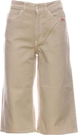 Amish Long Shorts - Dames - Korte Broeken - Grijs - W25 - Katoen - Korte Broeken
