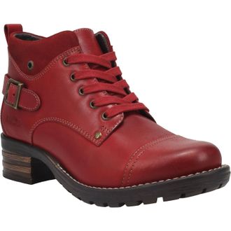 Taos Womens Mini Crave Boot In Red