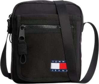 Tommy Jeans Reporter Tas Mission Zwart - Heren - Schoudertassen - Zwart - ONE Size - Nylon - Tassen
