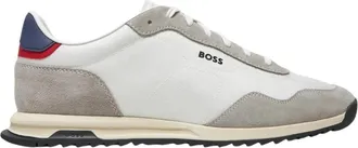 HUGO BOSS Zayn Lowp Sdtx - Heren - Sneakers - Wit - 45 EU - Schoenen