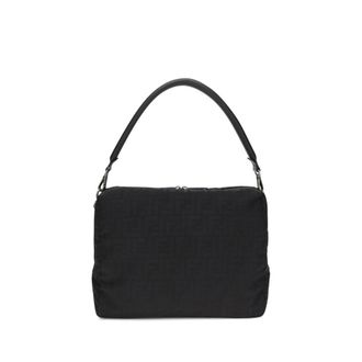 Fendi Black Polyamide Shoulder Mens Bag