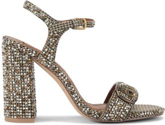 Kurt Geiger 100 mm Kensington Langley sandalen - Beige