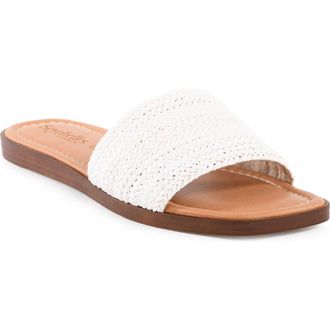 Seychelles Palms Perfection Slide Sandal in White at Nordstrom Rack, Size 7.5