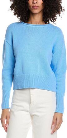 Vince Camuto Rollneck Lightweight Cotton Pullover