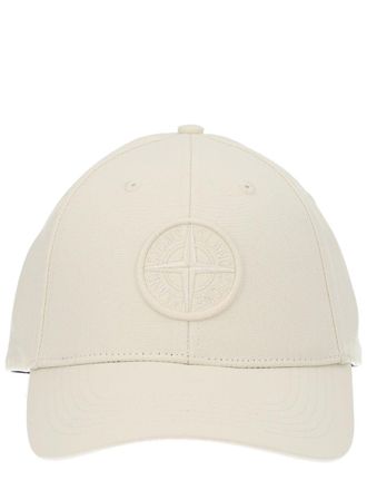 Stone Island Baseballm&uuml;tze mit Logo