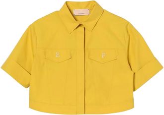 Elisabetta Franchi Crop shirt