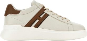 Hogan H580 Vetersluiting H Profiel - Heren - Sneakers - Wit - 39 EU - Schoenen