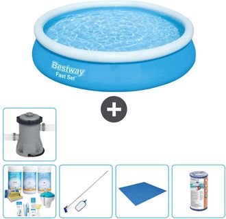 Bestway Piscina Bestway Fast Set Redonda - 366x76 Cm - 7-piezas S21998