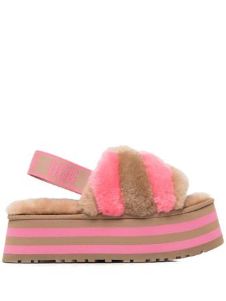 UGG Disco Stripe slides - Pink