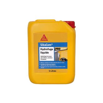 Sika Sika - Repelente De Masas L&iacute;quido Cem Para Hormig&oacute;n Y Mortero - 5l