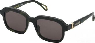 Zadig&Voltaire Womens SZV416-53092I SZV416 53 53092I Sunglasses - Dark Green - One Size