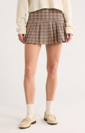 Motel Casini Miniskirt in Country Check at Nordstrom Rack, Size X-Small
