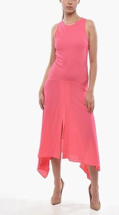Stella McCartney Midi Dress ANNABELLE With Front Slit Stella McCartney