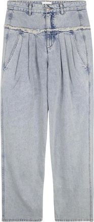 Isabel Marant Iniza Wide Jeans - female - Marant &eacute;toile - Loose Fit Jeans - Blue - S - Jeans