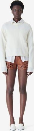 Iro Capucine Sweater in Chalk at Nordstrom, Size X-Small Eu