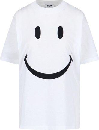 Moschino Smiley T-Shirt - White