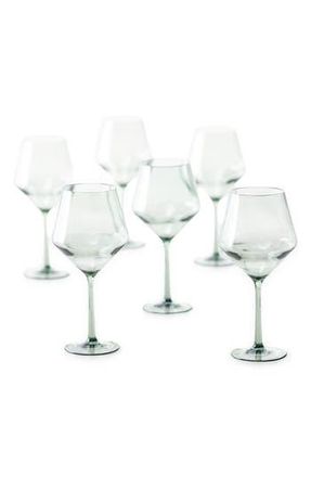 Fortessa Sole Shatter Resistant 6-Piece Cabernet Wine Glasses in Sage at Nordstrom Rack, Size 22 Oz
