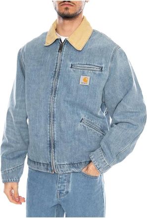 Carhartt Work in Progress Hombre, Chaquetas, Azul, Talla: XS