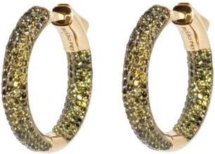Nickho Rey Mini Tire Hoop in Peridot/gold at Nordstrom