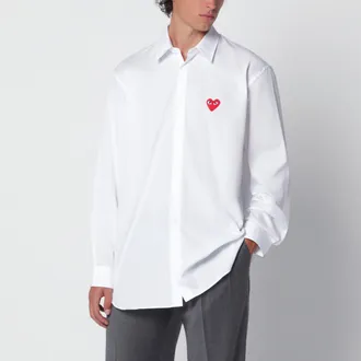 Comme Des Gar&ccedil;ons White cotton shirt
