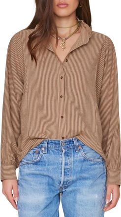 Xirena Womens Serafina Shirt In Stripe