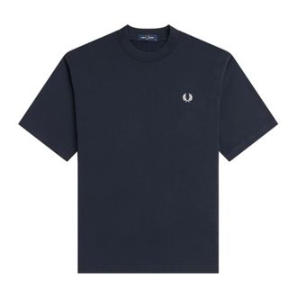 Fred Perry T-Shirts, male, Blue, Size: XL T-Shirts