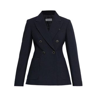 Max Mara Blazers, female, Blue, Size: M Ricetta Blazer