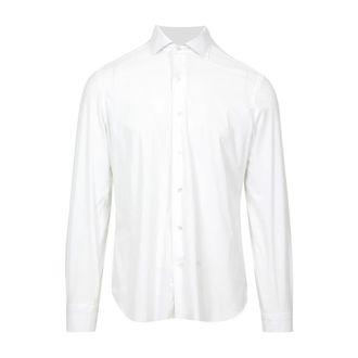Barba Klassiek Italiaans Kraag Overhemd - Heren - Overhemden - Wit - Maat: XL