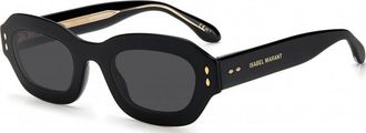 Isabel Marant Isabel Marant Womens IM-0052-S-2M2 IM 0052 S 49 2M2 Sunglasses - Black - One Size