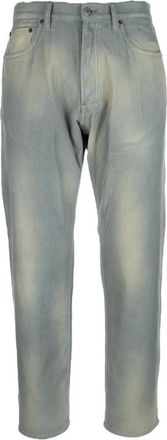 Prada Straight Jeans, male, Blue, Size: W30 Denim Jeans