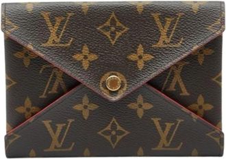 Louis Vuitton Pre-owned Monogram Pochette - Dames - Vintage Accessoires - Bruin - ONE Size - Leer - Vintage