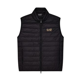 Emporio Armani Core Identity Packable Gilet - Heren - Bodywarmers - Zwart - 2XL - Leer - Jassen
