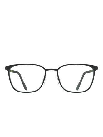 Blackfin Bril met vierkant montuur - Zwart