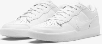 Nike SB Force 58 Premium DH7505-100 Sneaker Mens White Leather Skateboard Shoes