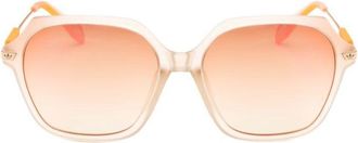 adidas Ladies Silver Tone Geometric Sunglasses OR0082-02B-3