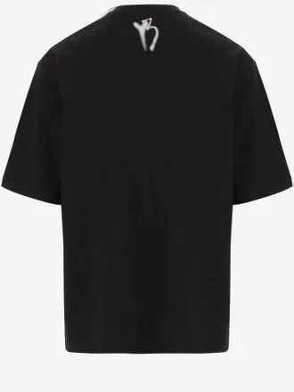 adidas Graphic Print Cotton T-Shirt - Black