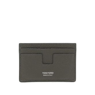 Tom Ford Wallets & Cardholders, male, Gray, Size: ONE SIZE Wallet Tom Ford