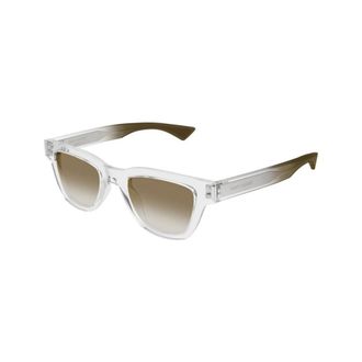 Saint Laurent Jacques Zonnebril - unisex - Accessoires - Grijs - Maat: 47 MM Nylon