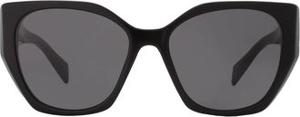 Prada Grey Butterfly Ladies Sunglasses PR 19ZS 1AB5S0 55