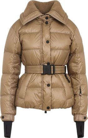Moncler Giacca Da Sci Bataillouse Imbottita Con Cintura-Donna